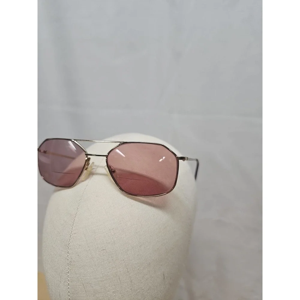 Viennaline Gold Vintage Prescription Casual‎ Glasses Frame 1980s Made in Austria